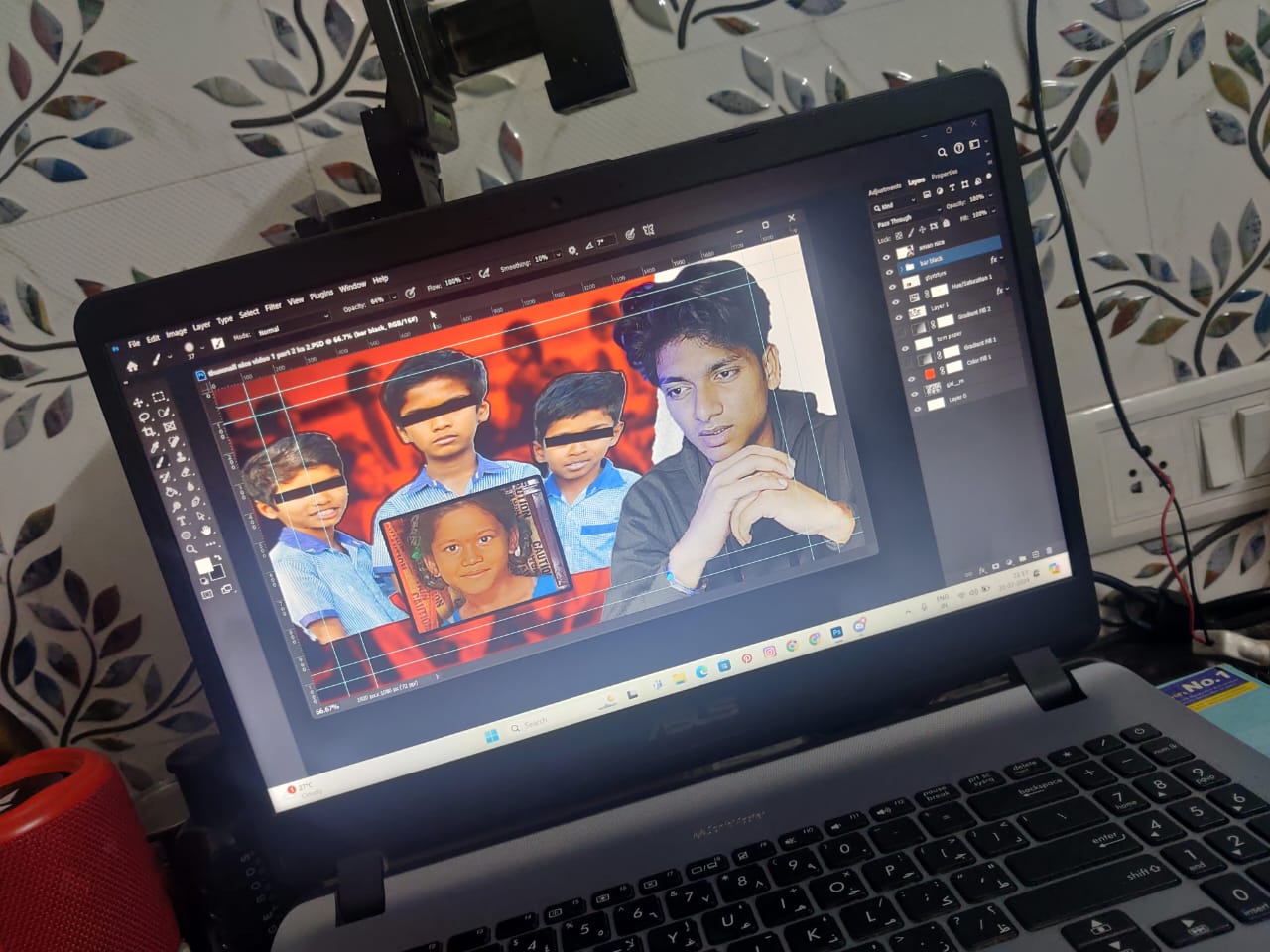 Aman Editing Setup inside Adobe Photoshop